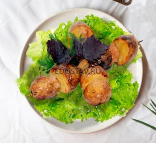 Шашлык Картофель с курдюком 
