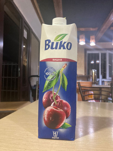 Натуральный сок "Вико" Вишня