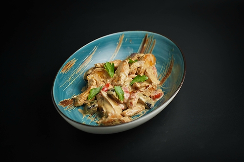 Жаркое с курицей