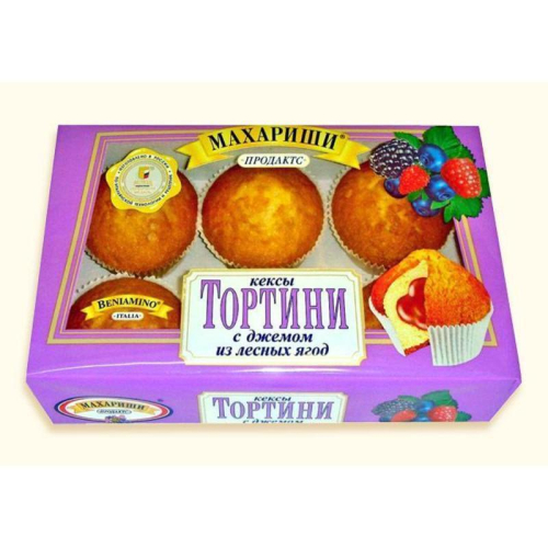 ТОРТИНИ лесные ягоды 200гр