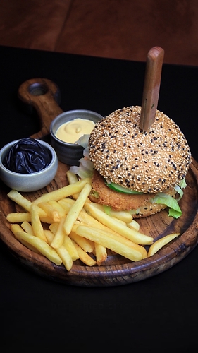 Бургер Deep Fried chicken