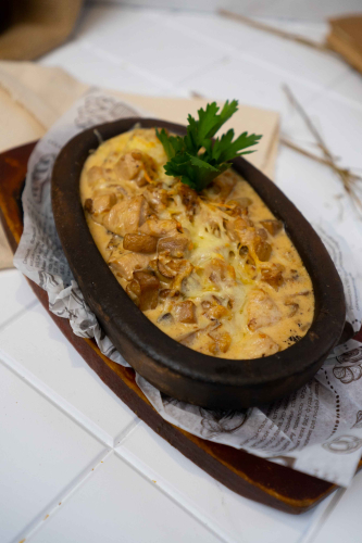 Курица в сливочном соусе 