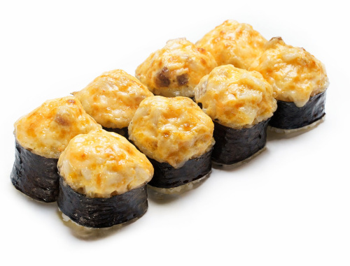 Запеченный ролл Нори маки с курицей