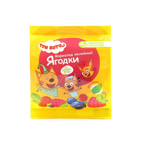 Три Кота ЯГОДКИ ППконфеты 35гр