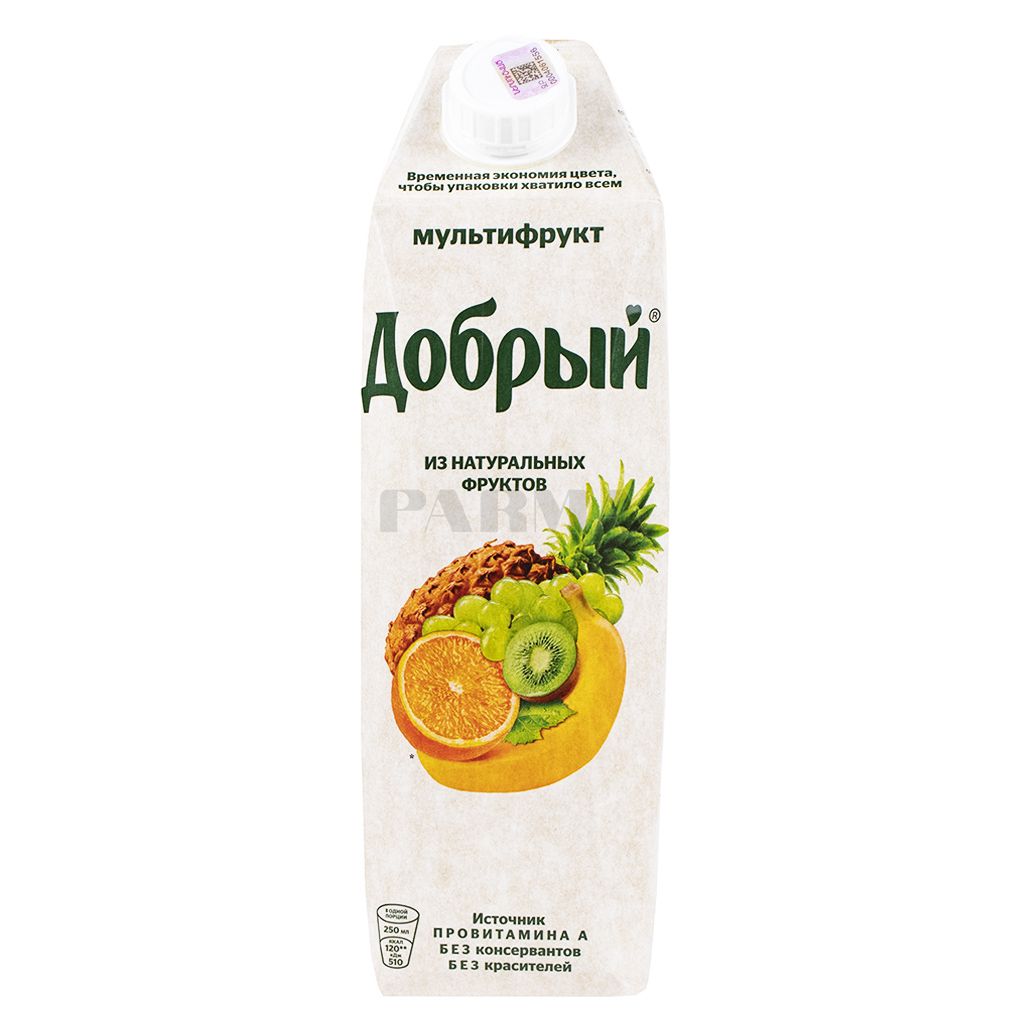 Натуральный сок Мультифрукт 1л