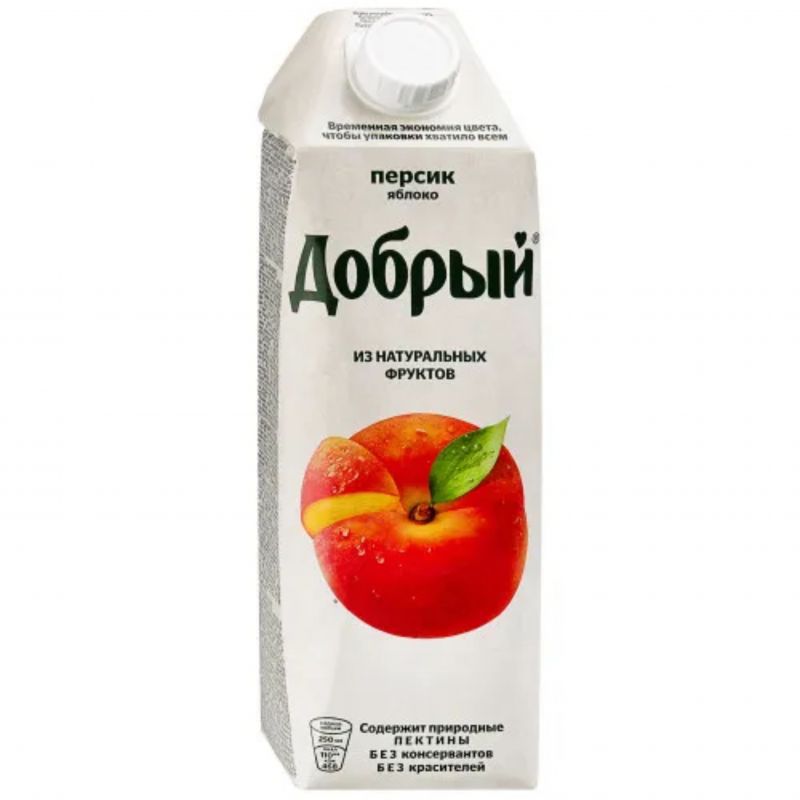Натуральный сок Персик 1л