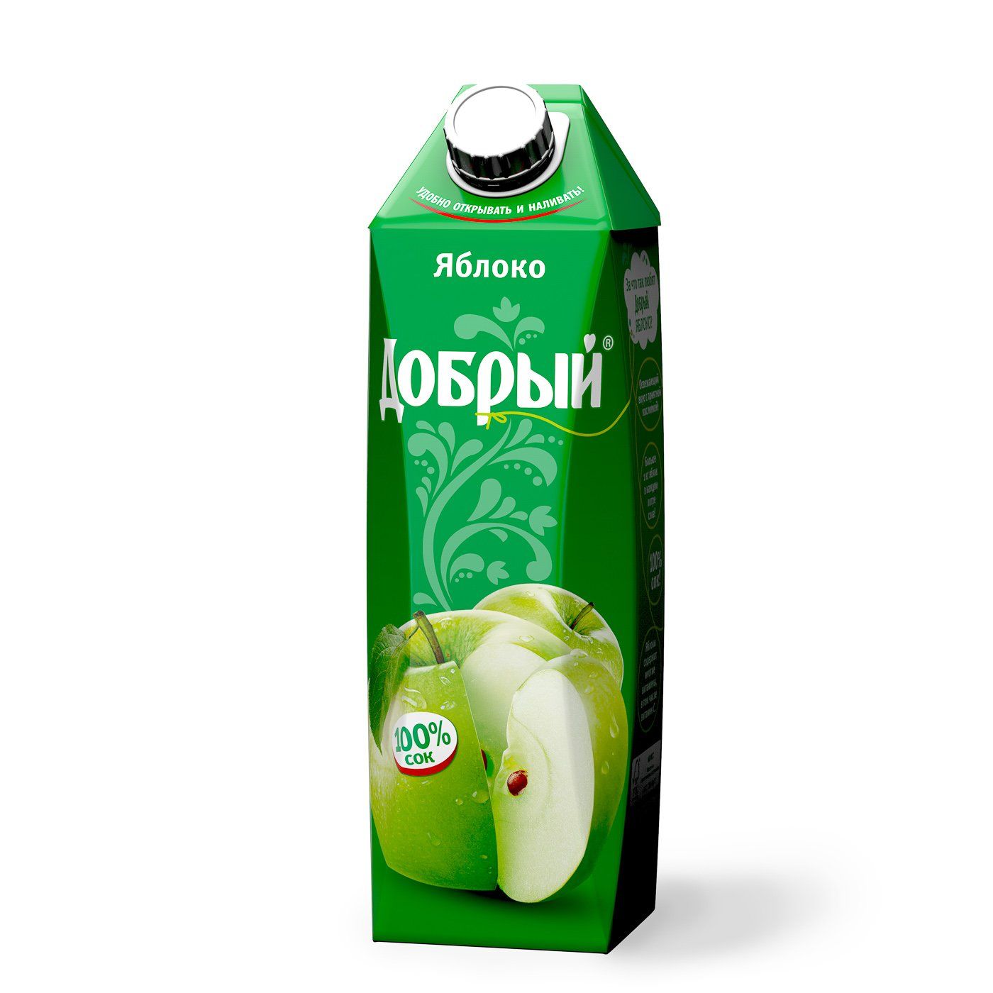 Натуральный сок Яблоко 1л
