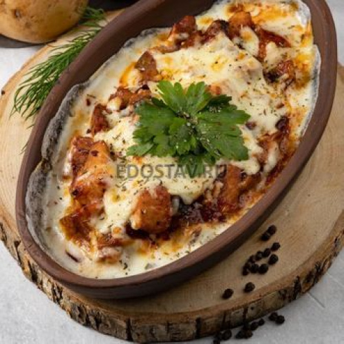 Керамит тава из курицы