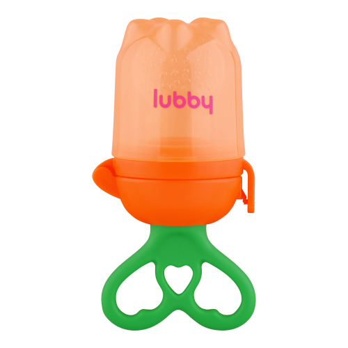 ЛАББИ Изделие для прикорма ниблер "Жуй'КА LUBBY silicone", от 6 мес.,полипропилен