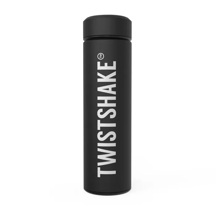 ТВИСТШЕЙК Термос (Hot or Cold Bottle) 420 мл. Чёрный (Black)