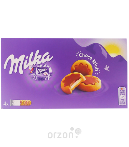 Милка печенье ЧОКО МИНИС 150гр