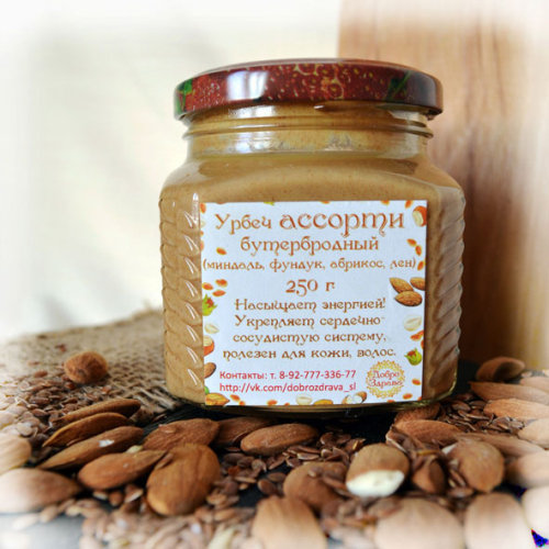 Урбеч Ассорти 300г