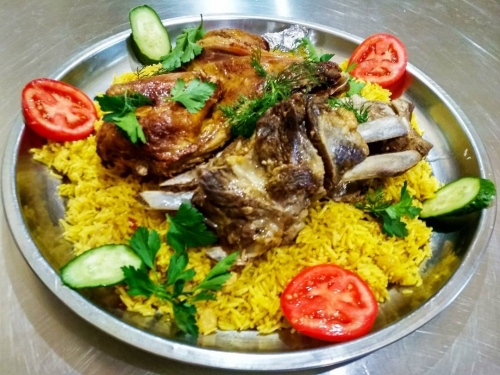 Манди Микс с курицей и ягненком