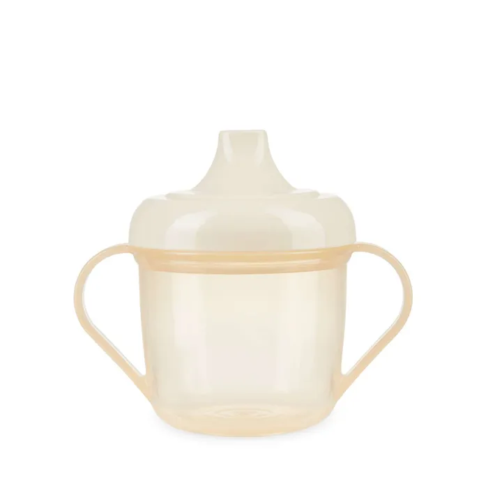 ХЕППИ БЕБИ Поильник с ручками "TRAINING CUP" milky
