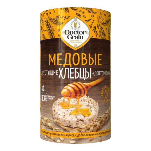 доктор граин хлебцы с медом 