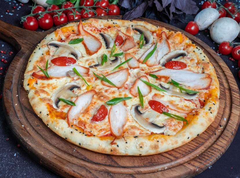 Пицца Куриная средняя