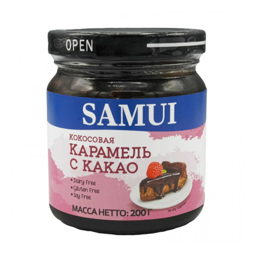 TM SAMU Кокосовая карамель с какао 