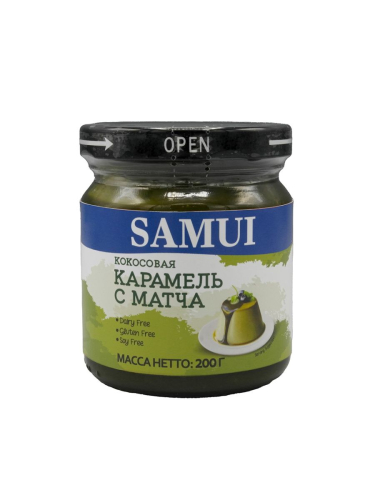 TM SAMUI Кокосовая карамель с матча 