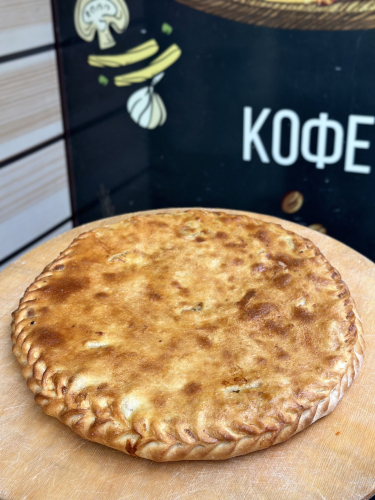 Даргинское чуду с курицей и картошкой 