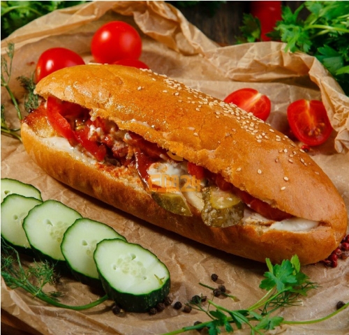 Шаурма в булке