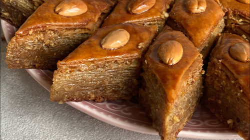 Пахлава миндаль 
