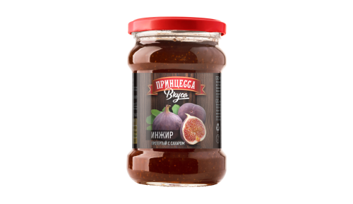 Принцесса вкуса Протертый с сахаром Инжир 280гр