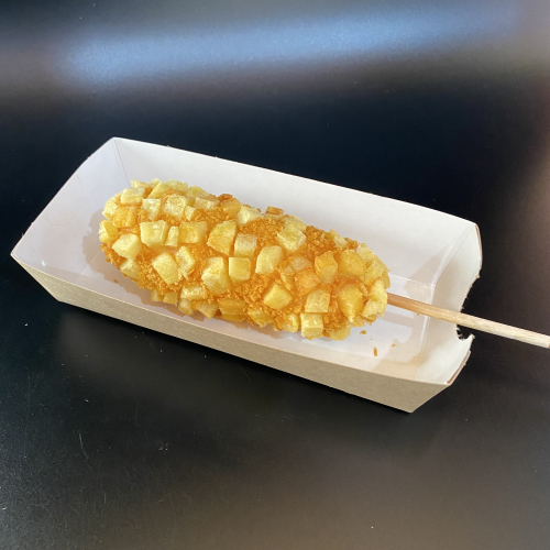 Микс корн дог с панировкой картошка фри