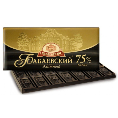 Бабаевский Элитный 75% 90гр