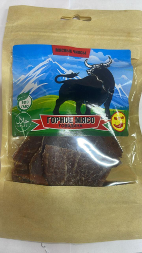 Мясные чипсы говядина 40гр