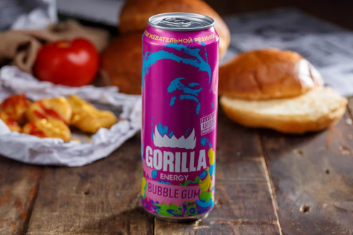 Энергетический напиток Gorilla Bubble Gum 