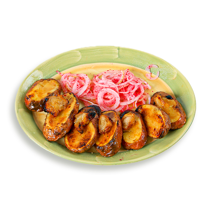 Печёный картофель