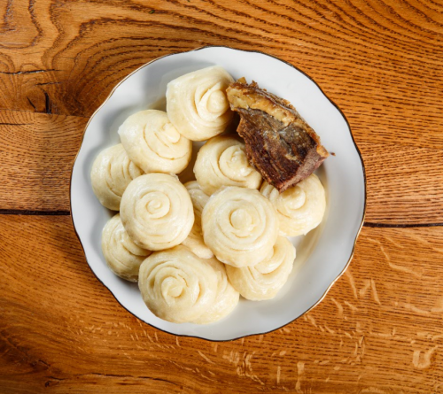 Хинкал Слоеный с сушеным мясом