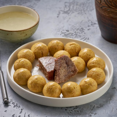 Хинкал Кукурузный со свежим мясом