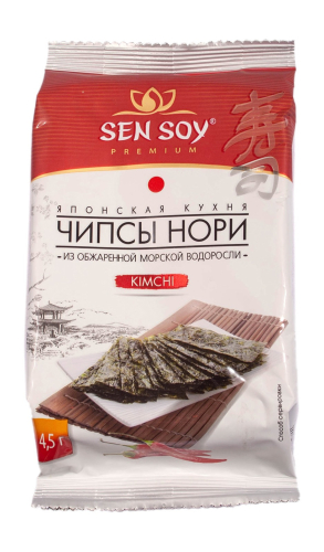 SAN BONSAI Чипсы НОРИ кимчи 4,5гр