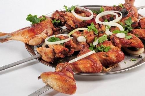 Шашлык из Куриных крыльев