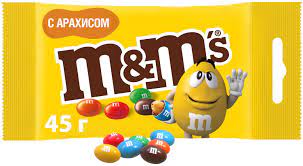 Драже M&M'S С арахисом 45г