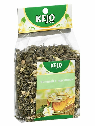 Чай KEJO foods Зеленый чай с жасмином 200гр