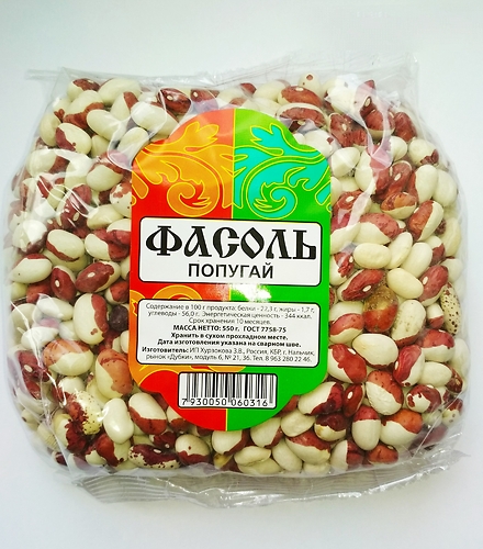 Фасоль "Попугай" 400г
