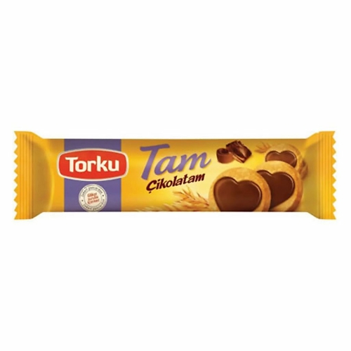 Овсяное печенье с шоколадом и кремом TORKU TAM 83гр