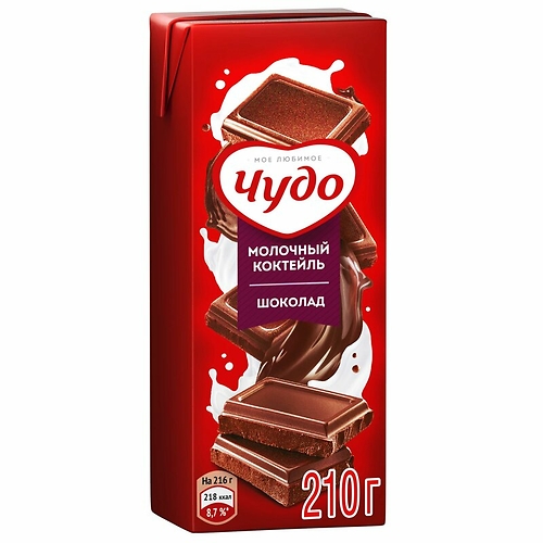 Молочный коктейль "Чудо" шоколад 210г