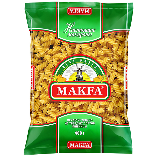 Макароны "Маква" спираль