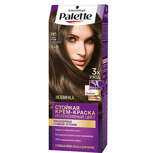 Краска для волос Palette 6-0 Тёмный блонд