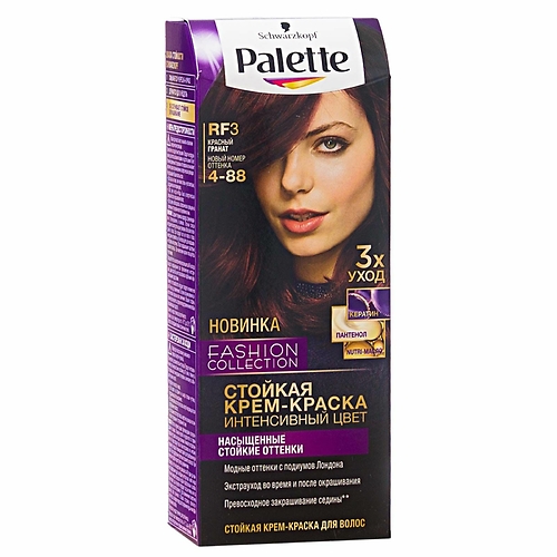 Краска для волос Palette 4-88 Красный Гранат