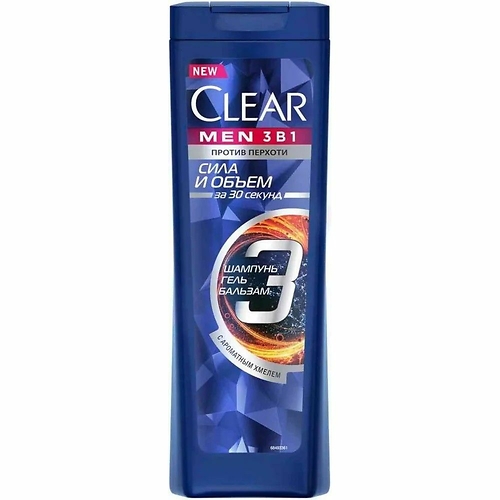 Шампунь против перхоти Clear для мужчин