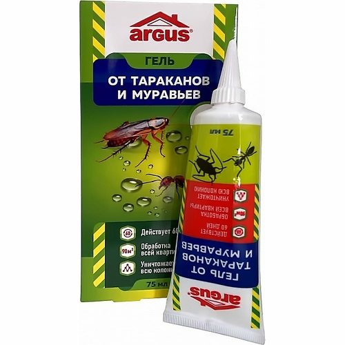 Гель от Тараканов и Муравьёв Argus