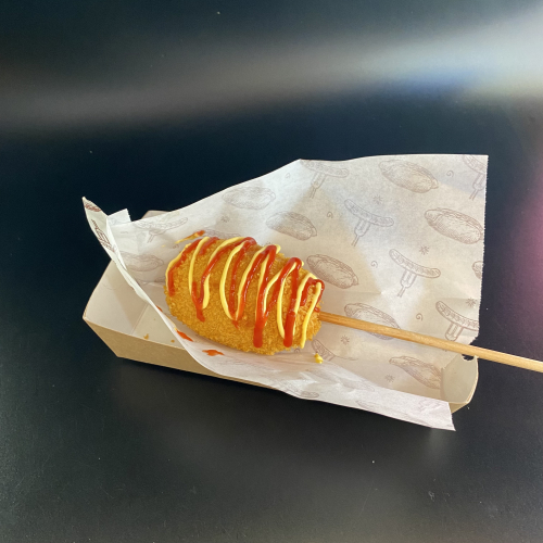 Мини корн дог с моцареллой
