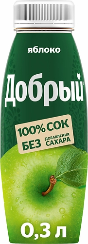 Детский натуральный сок  0,33мл.