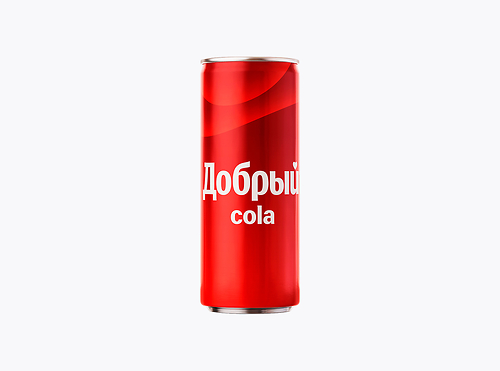 Добрый кола ж/б 0,33мл.