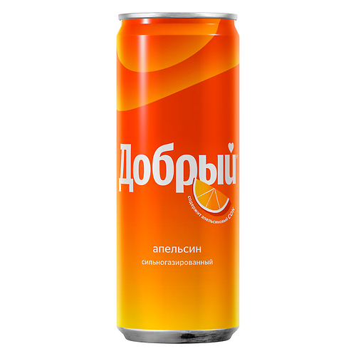 Добрый апельсин ж/б 0,33мл.