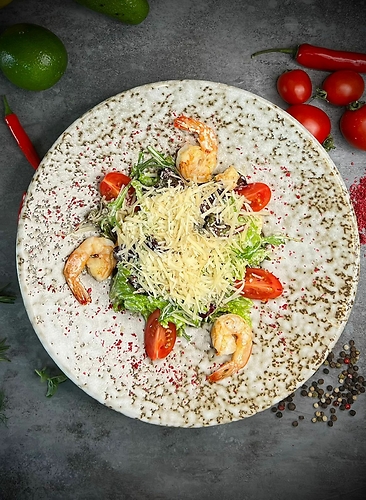 Цезарь с креветками